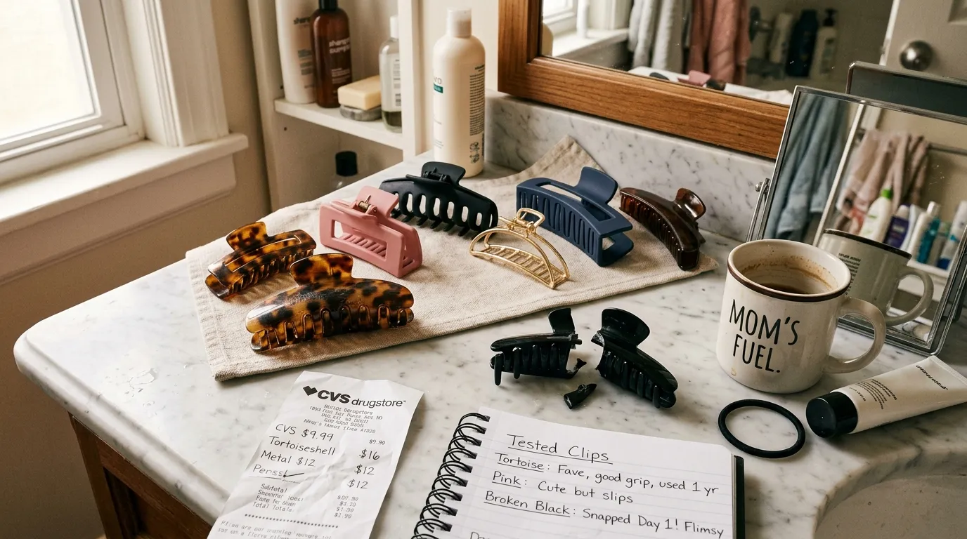 7 Best Claw Clips for Thick Hair (Tested by a Mom)