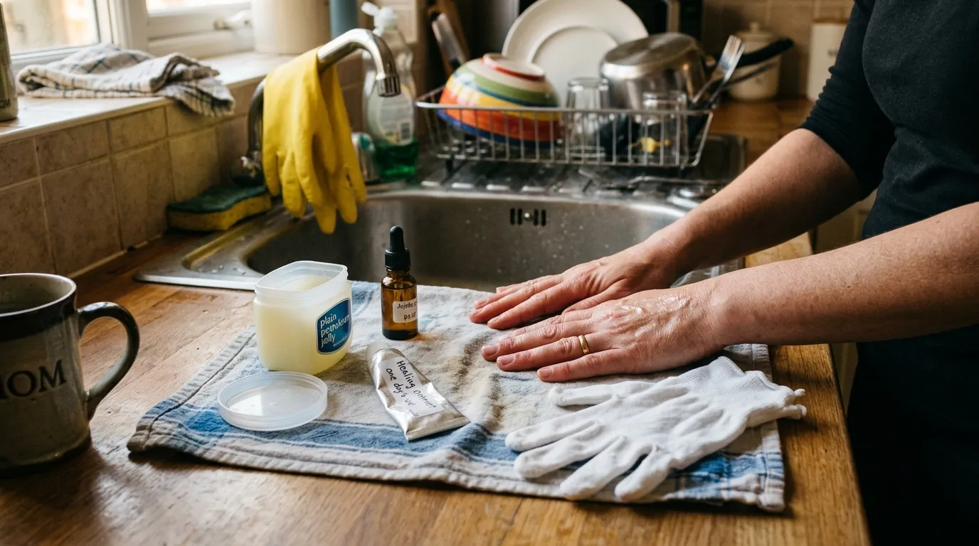 How to Fix Dry Cracked Hands From Constant Handwashing