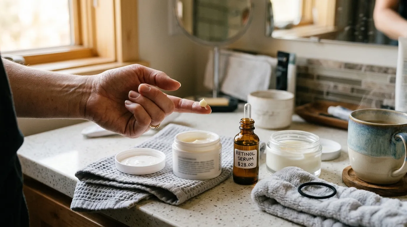How to Start Retinol Over 40 (Without the Flaky Mess)