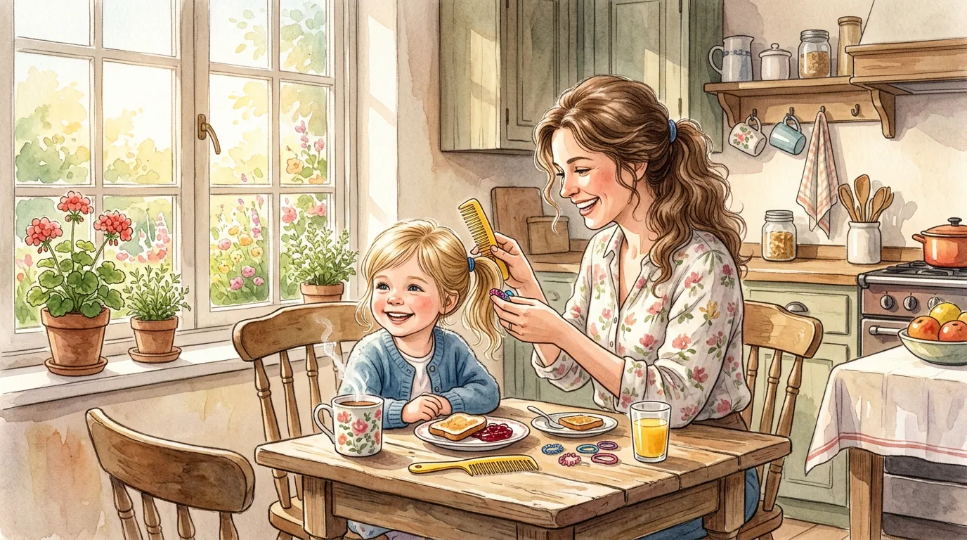 Easy Kids' Hairstyles for Rushed School Mornings