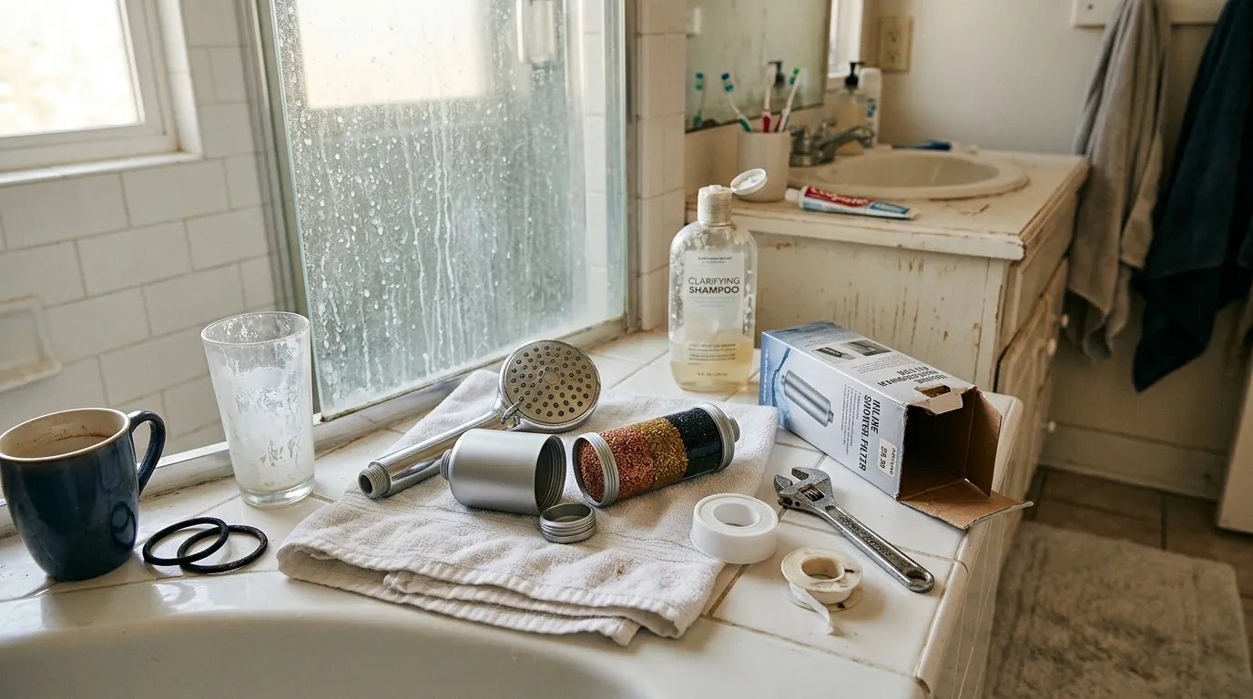 Shower Filter for Hard Water Hair: 30-Day Verdict